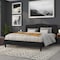Flash Furniture King, Cambridge Headboard, Black Fabric HG-HB1708-K-BK-GG - alternate 3